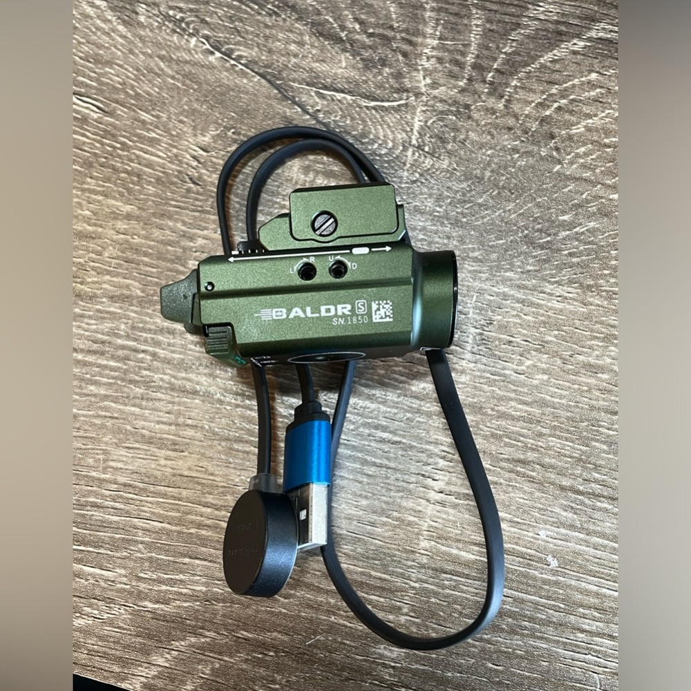Olight Baldr S, Weapon Light, Rare OD Green with Green Laser